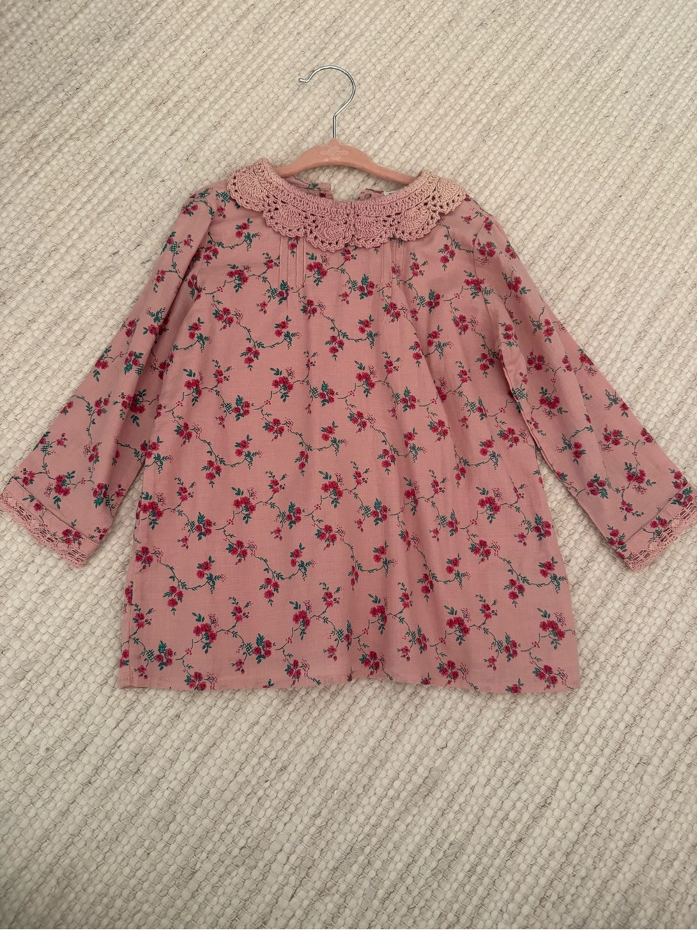 Emile et Ida Rosebud Dress, 2Y
